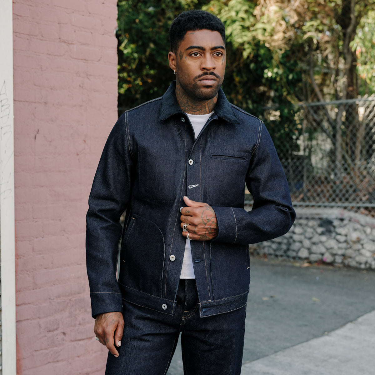 Rogue Territory 22oz Supply Jacket Indigo FINAL SALE