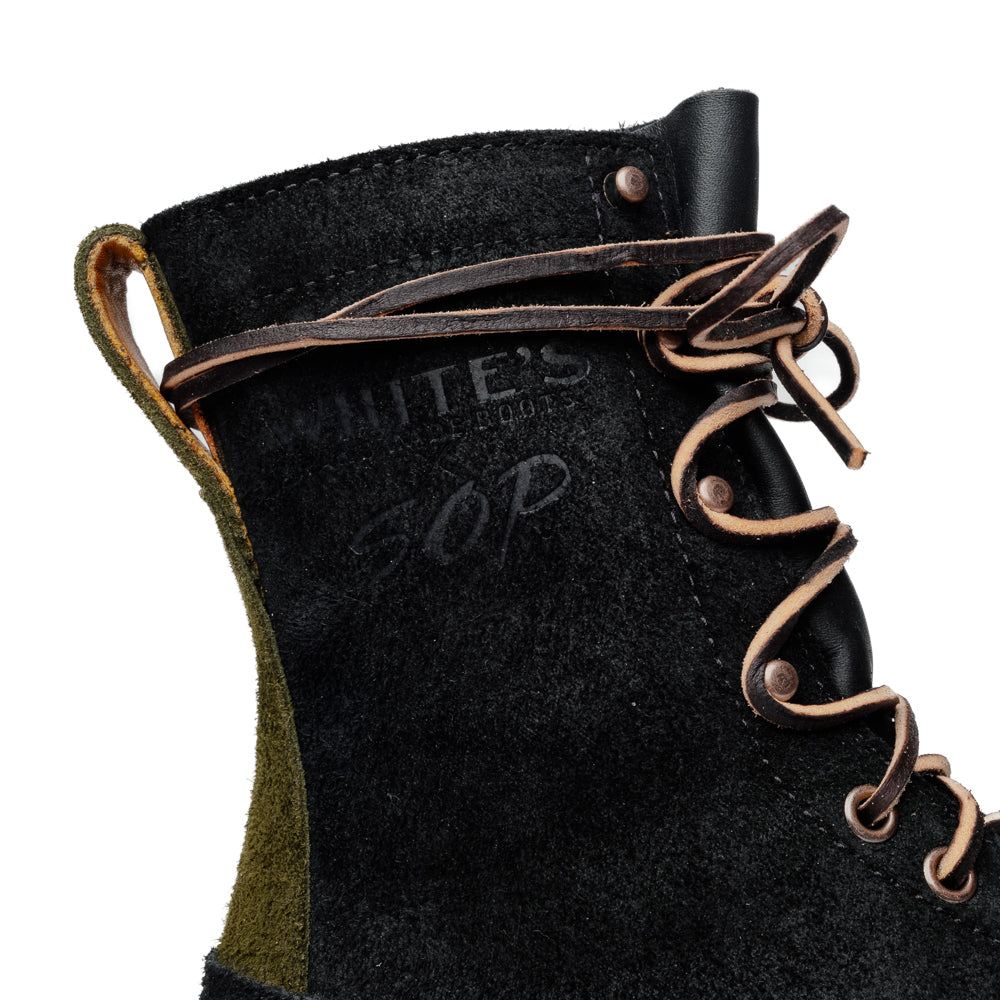 White's x Snake Oil Provisions Chroma Boot Black Roughout FINAL SALE