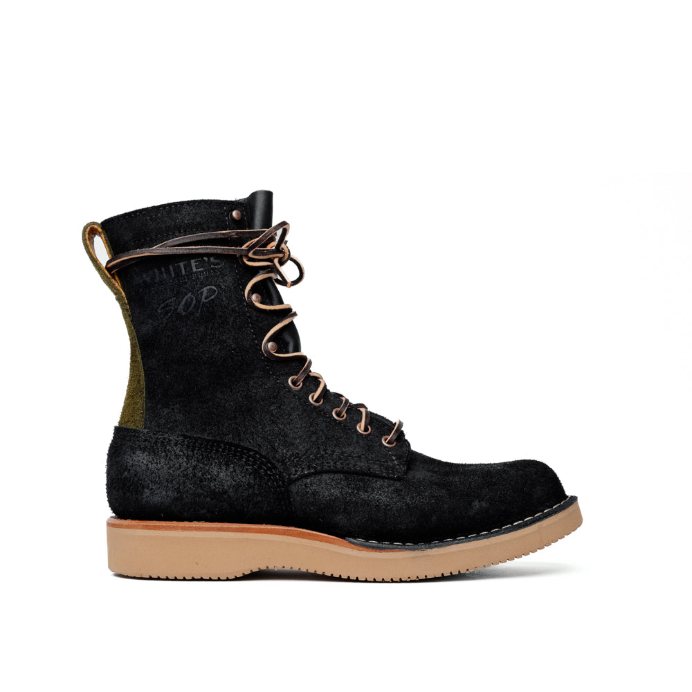 White's x Snake Oil Provisions Chroma Boot Black Roughout FINAL SALE