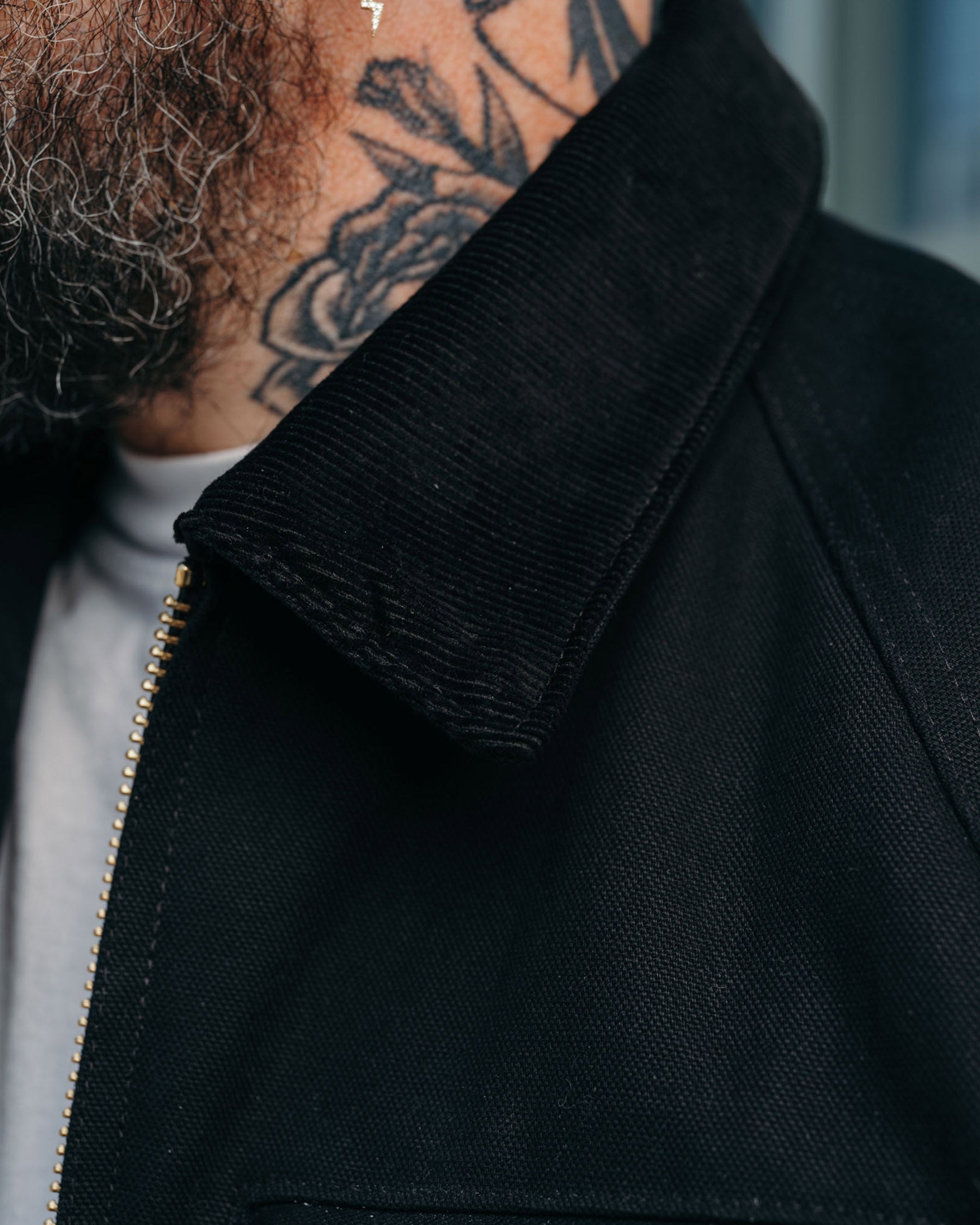 Snake Oil Provisions x Golden Bear Figueroa Canvas Work Jacket Black
