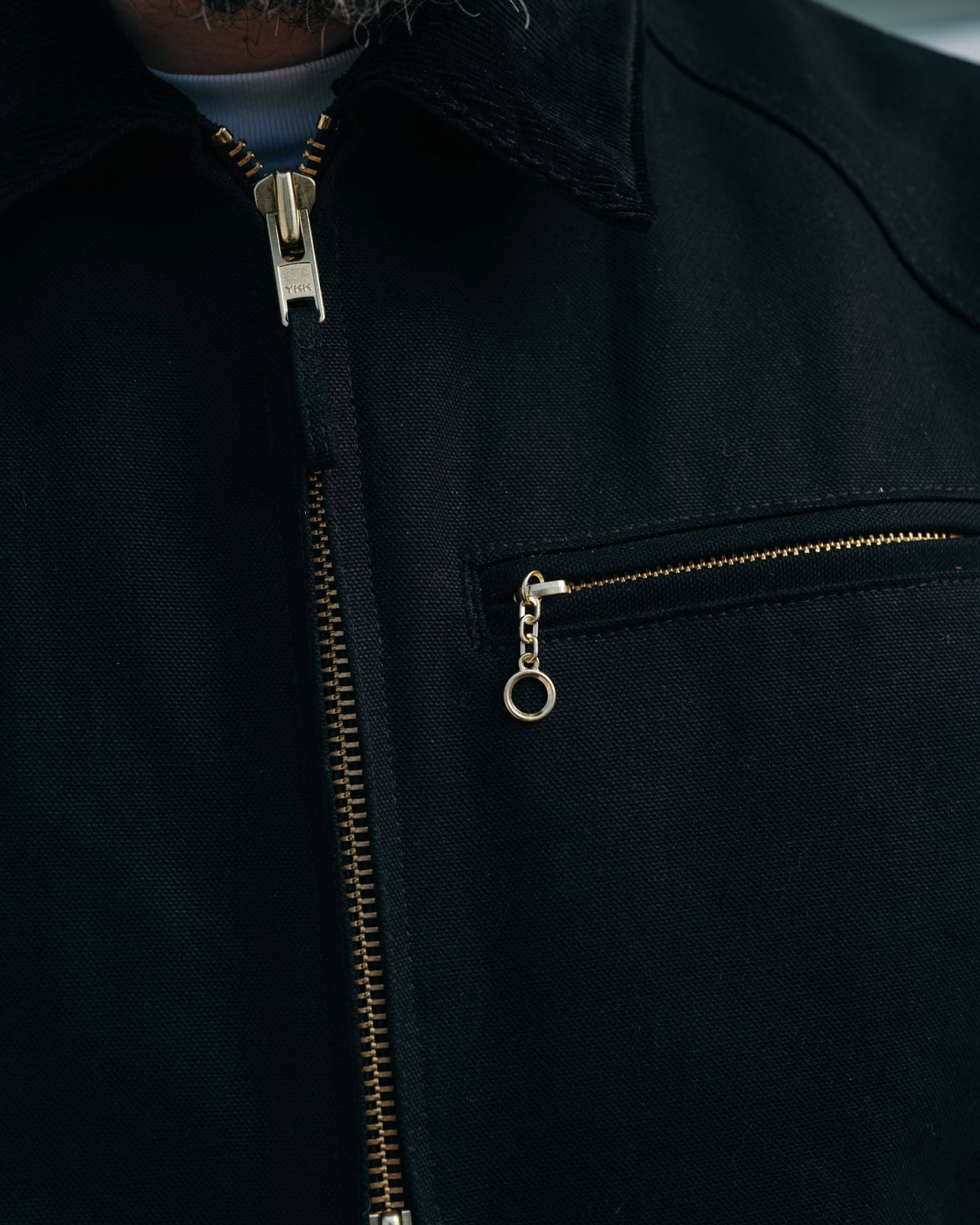 Snake Oil Provisions x Golden Bear Figueroa Canvas Work Jacket Black