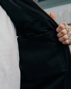 Snake Oil Provisions x Golden Bear Figueroa Canvas Work Jacket Black