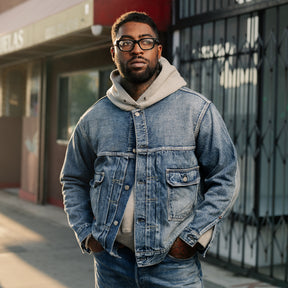 Full Count 2103HW Type 2 Oversized Denim Jacket Dartford Indigo FINAL SALE