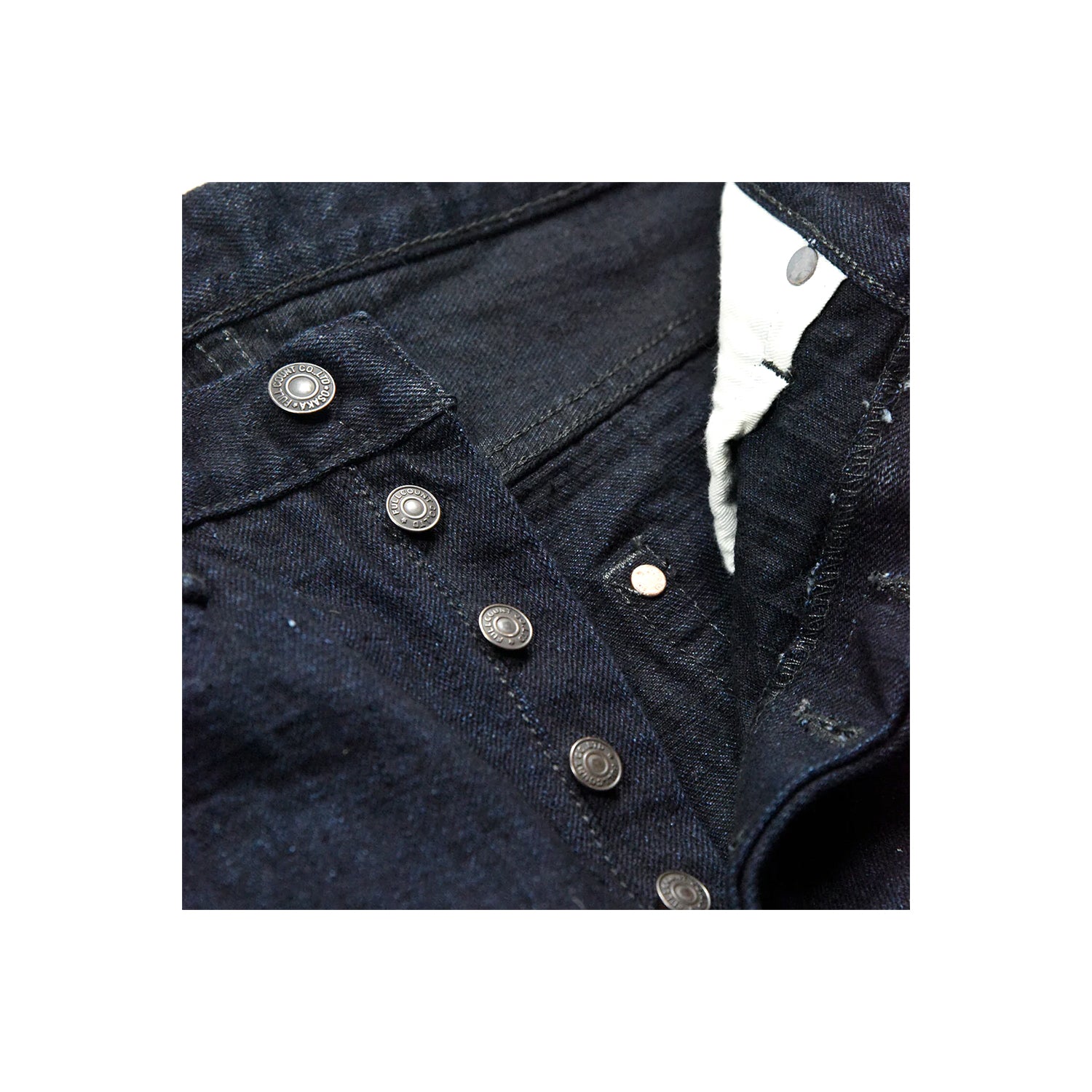 Full Count 1103SRB Super Rough Indigo x Black