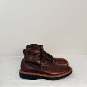 Alden x Snake Oil Provisions Figueroa Plain Toe Boot Brown Chromexcel PRE-OWNED/ FINAL SALE