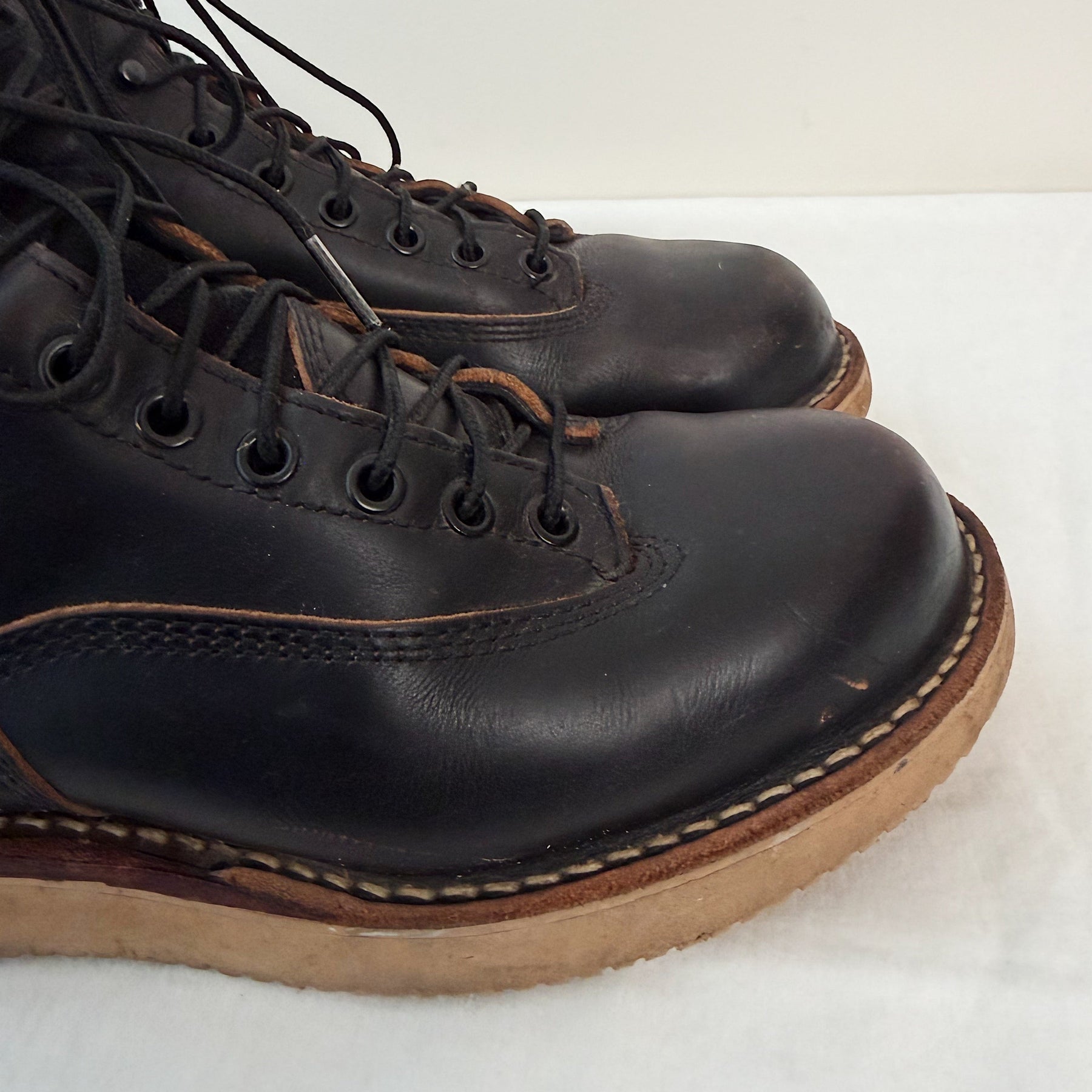 White's Boots x Snake Oil Provisions Big Shooter Black Chromexcel PRE-OWNED/ FINAL SALE