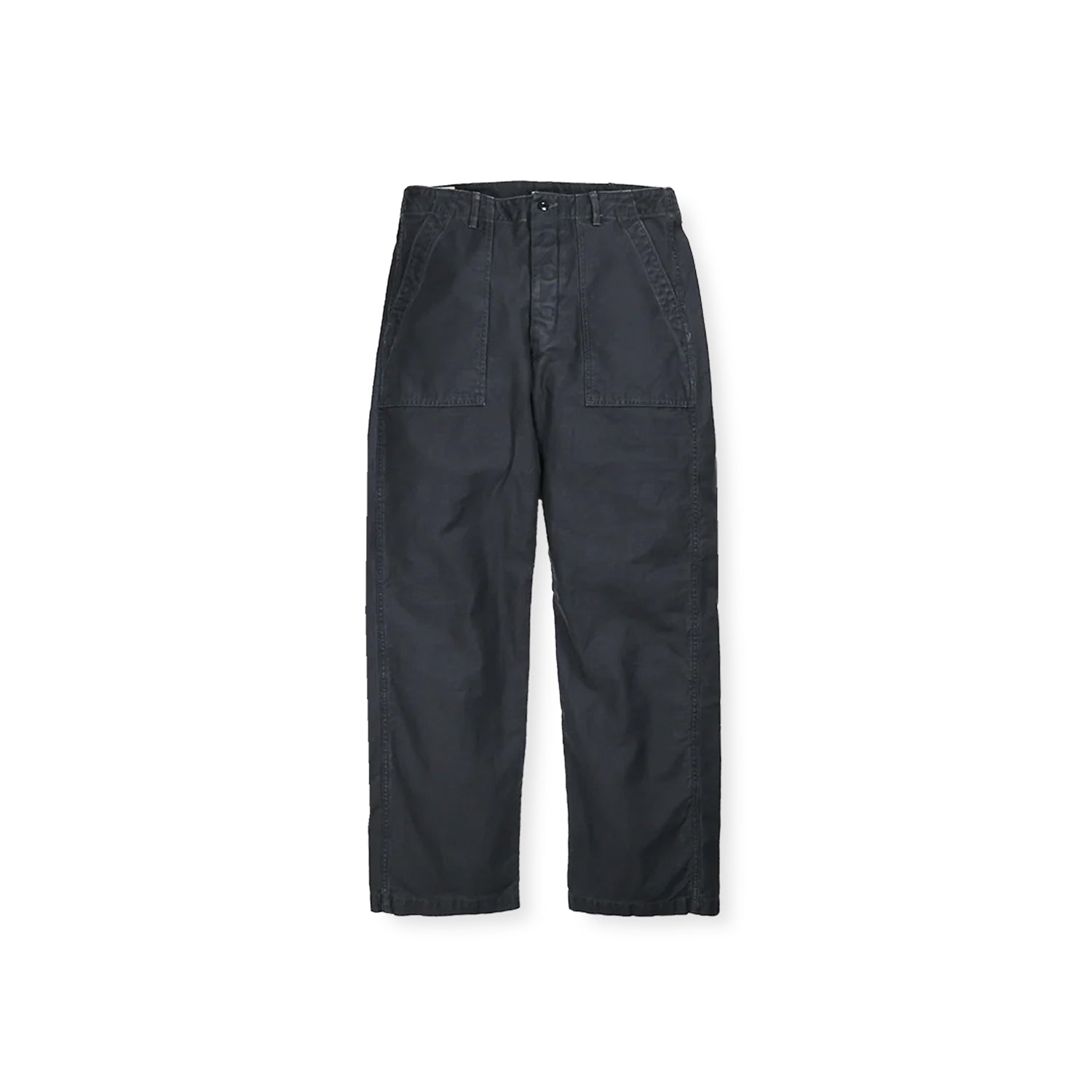 Full Count 1992-24A Utility Trousers Black