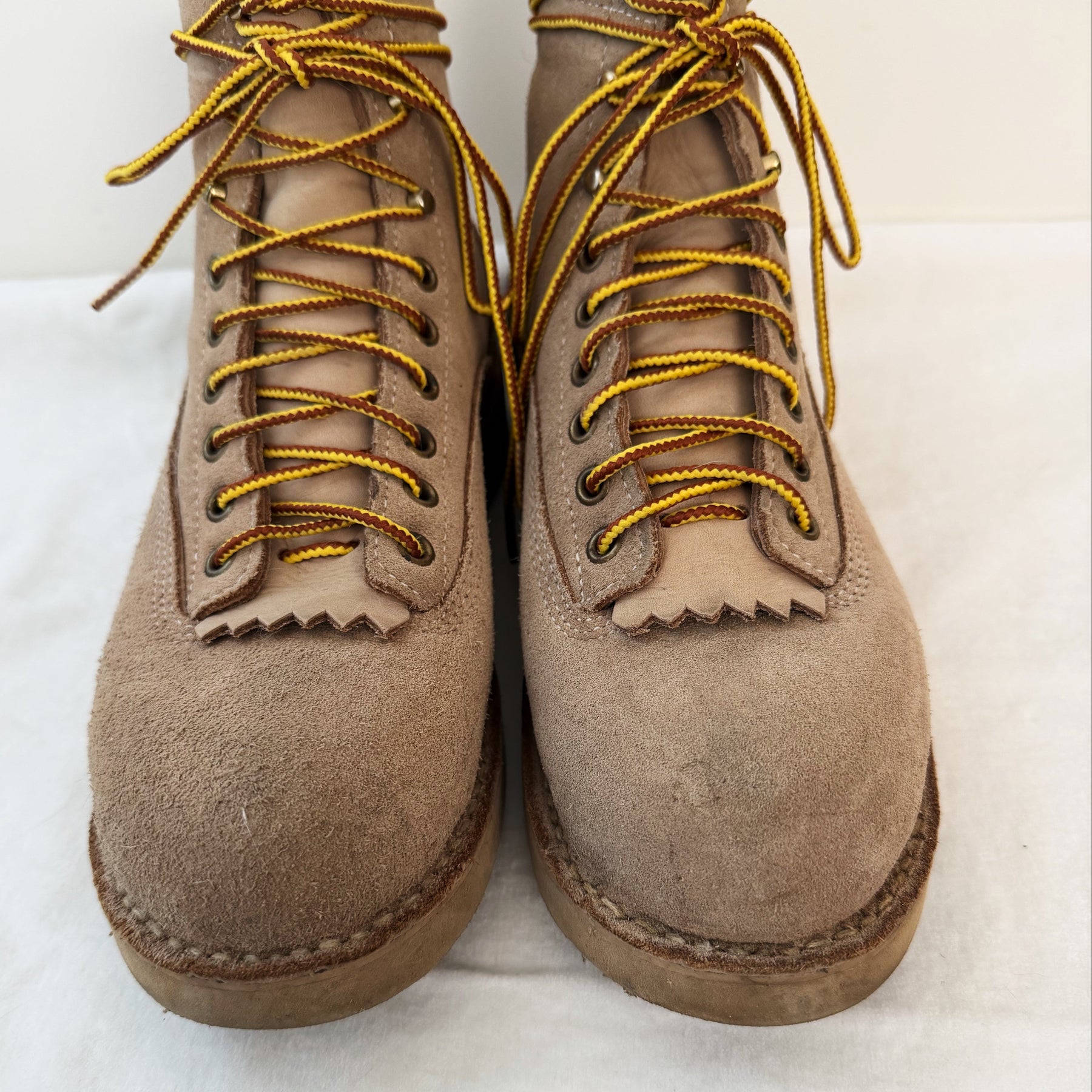 White's Boots x Snake Oil Provisions Big Shooter Desert Sand Roughout PRE-OWNED/ FINAL SALE
