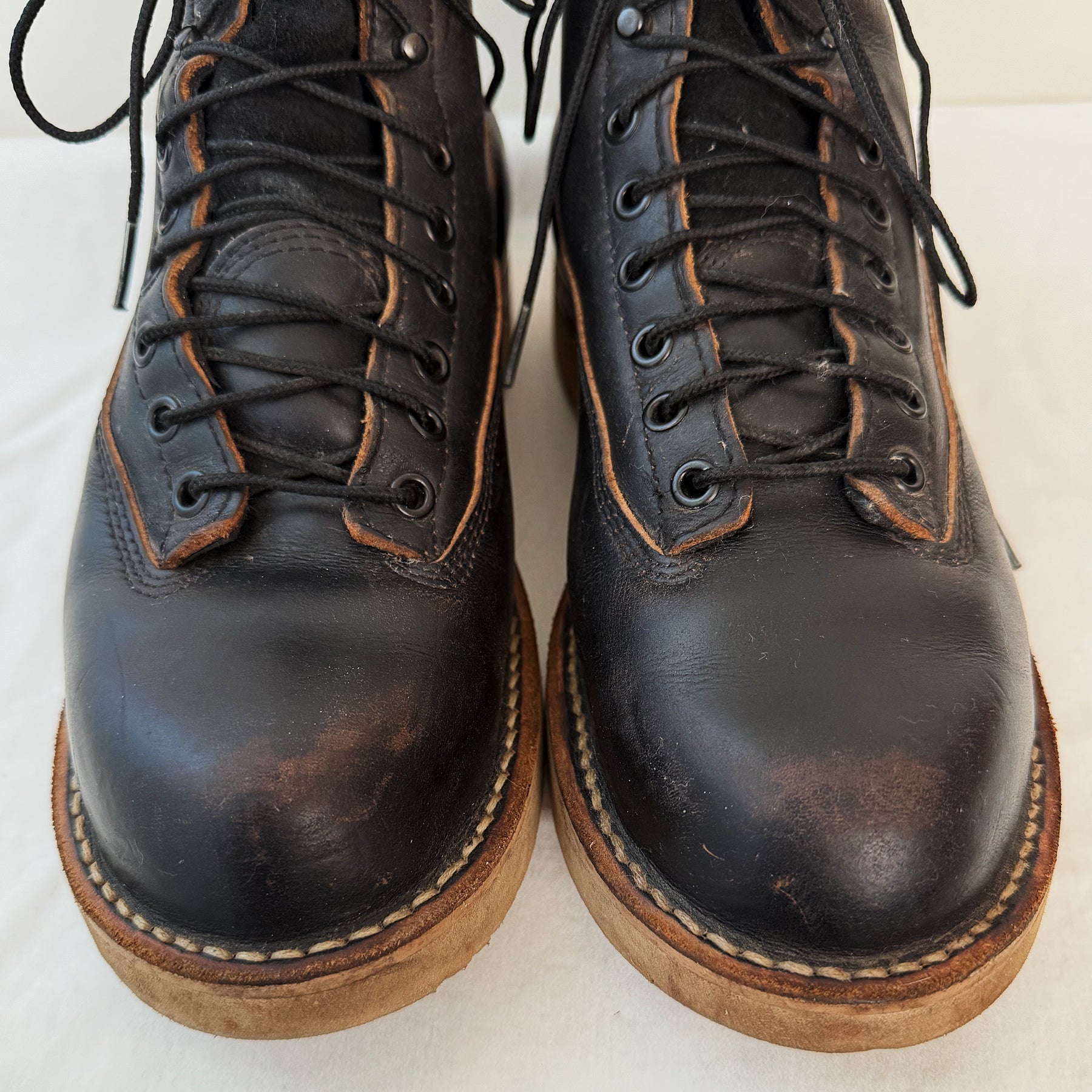 White's Boots x Snake Oil Provisions Big Shooter Black Chromexcel PRE-OWNED/ FINAL SALE
