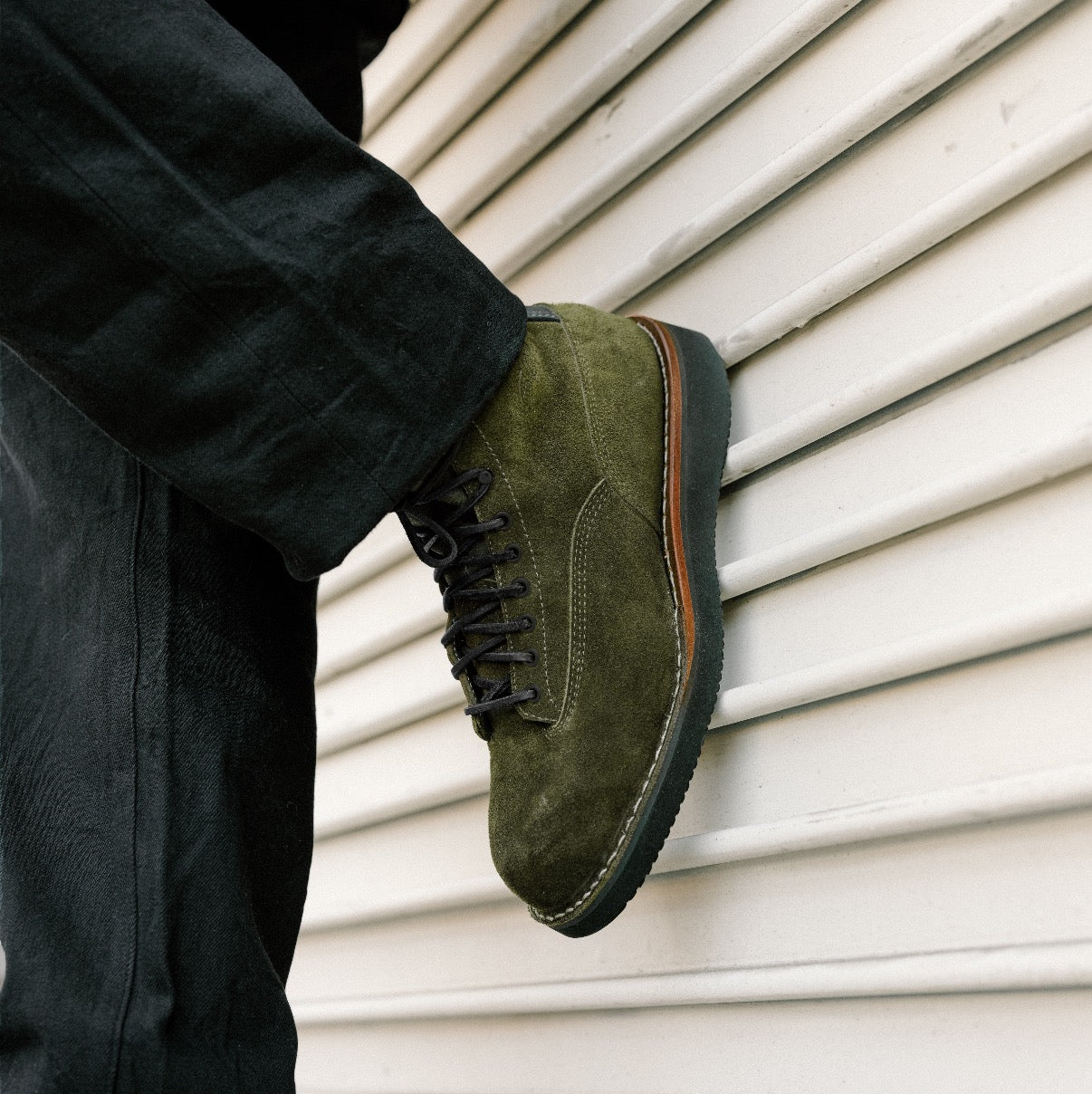 White's Boots x Snake Oil Provisions Big Shooter Moss Roughout