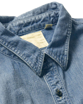 Full Count 4890HW-24 Denim Work Shirt Indigo