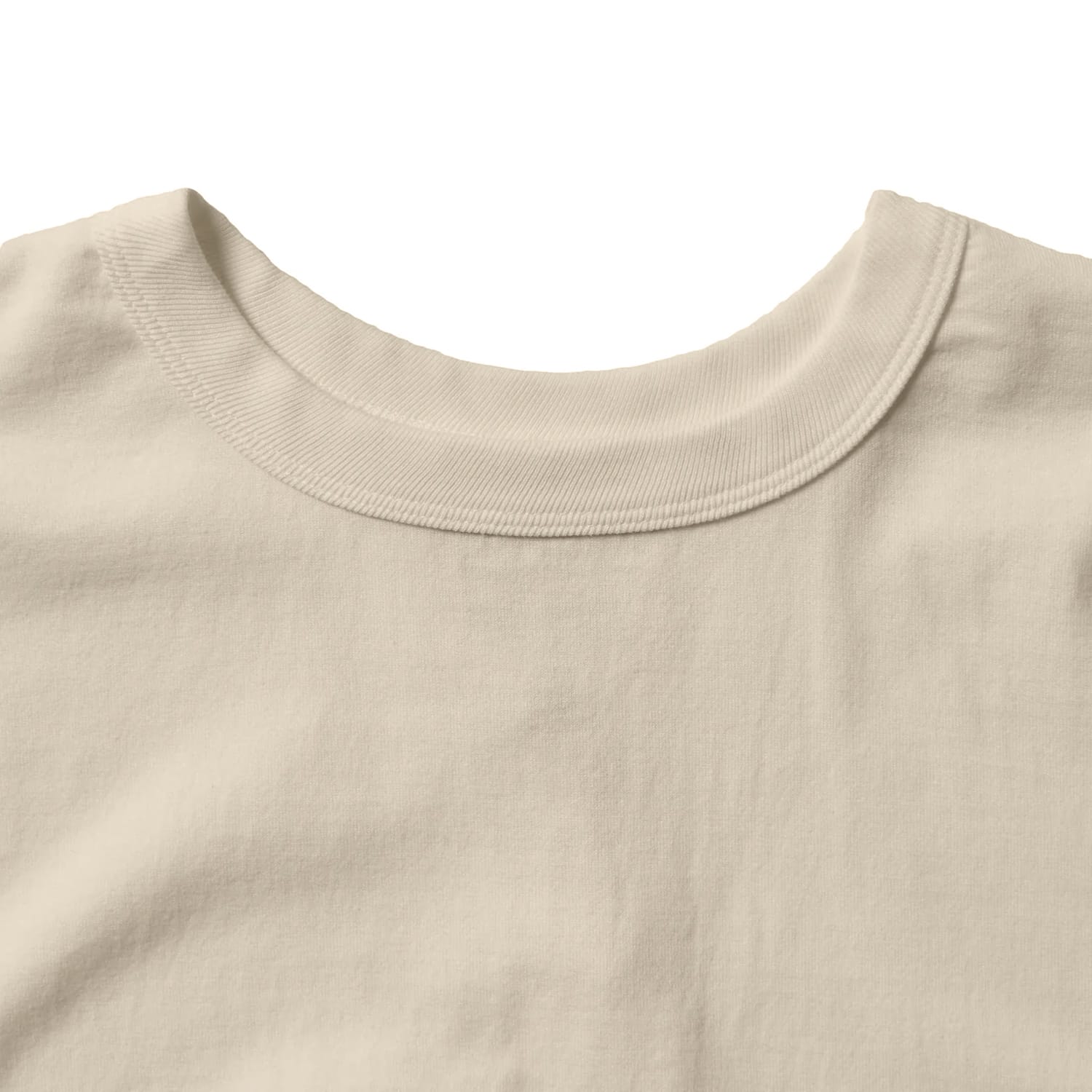 Full Count Flat Seam Heavyweight T-Shirt Ecru