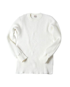 UES 60BW Big Waffle T-Shirt Off White
