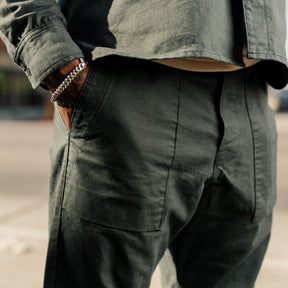 Rogue Territory Dyed Canvas Fatigue Pants Ash FINAL SALE