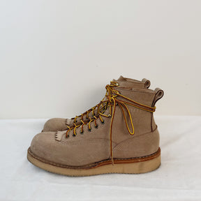 White's Boots x Snake Oil Provisions Big Shooter Desert Sand Roughout PRE-OWNED/ FINAL SALE