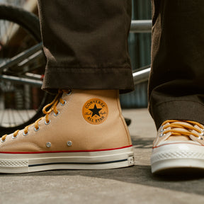 Converse Chuck 70 Canvas Unisex High-Top Shoe Hay Day/Honey Stick/Egret FINAL SALE