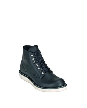 Red Wing Heritage 8165 6-Inch Round Toe Boot Black Chrome