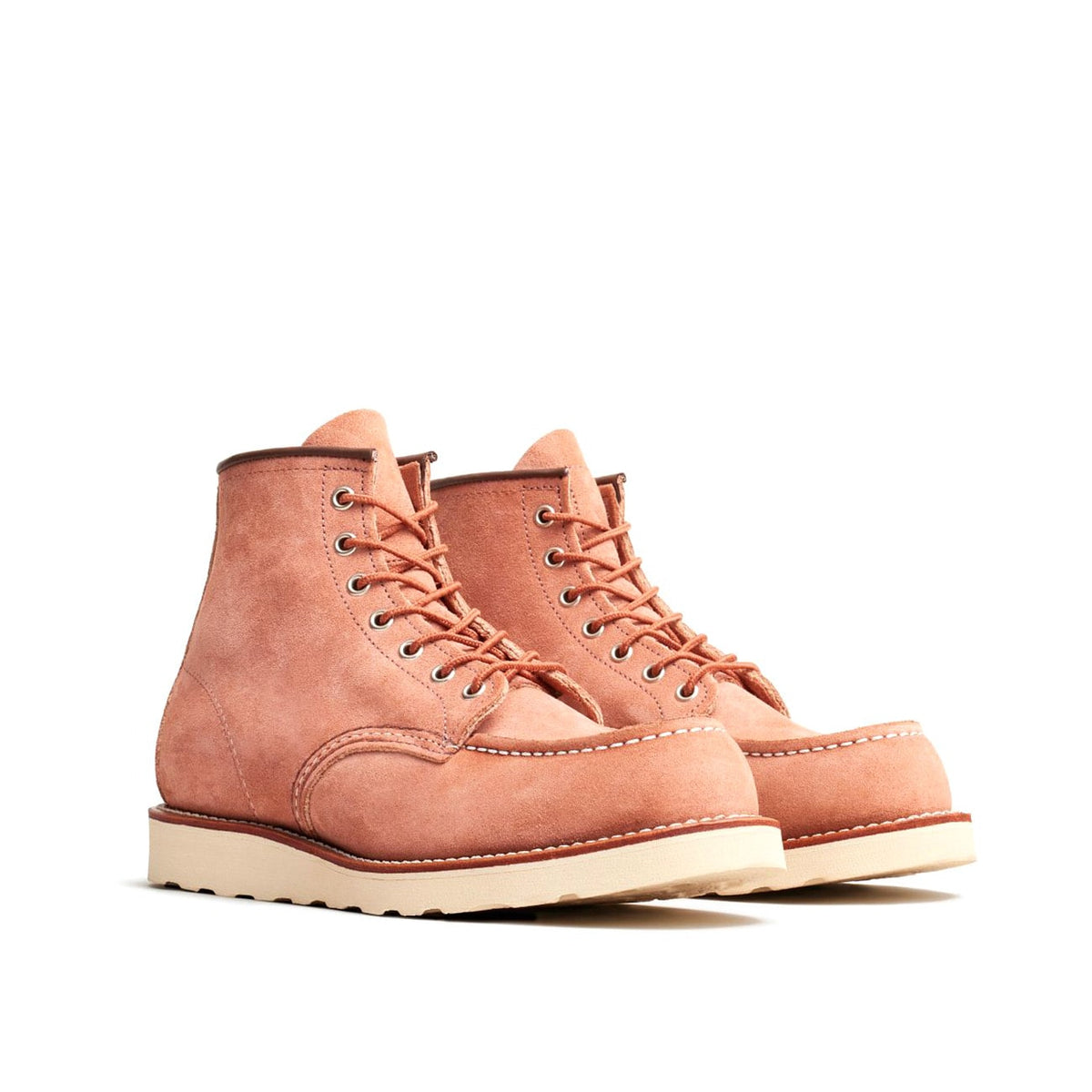 Red Wing Heritage 8208 6-Inch Classic Moc Dusty Rose Abilene Factory Second FINAL SALE