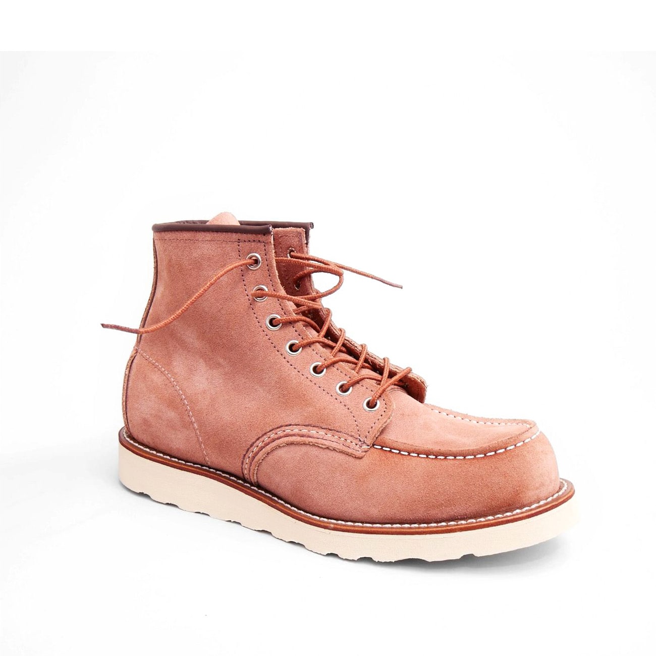 Red Wing Heritage 8208 6-Inch Classic Moc Dusty Rose Abilene Factory Second FINAL SALE