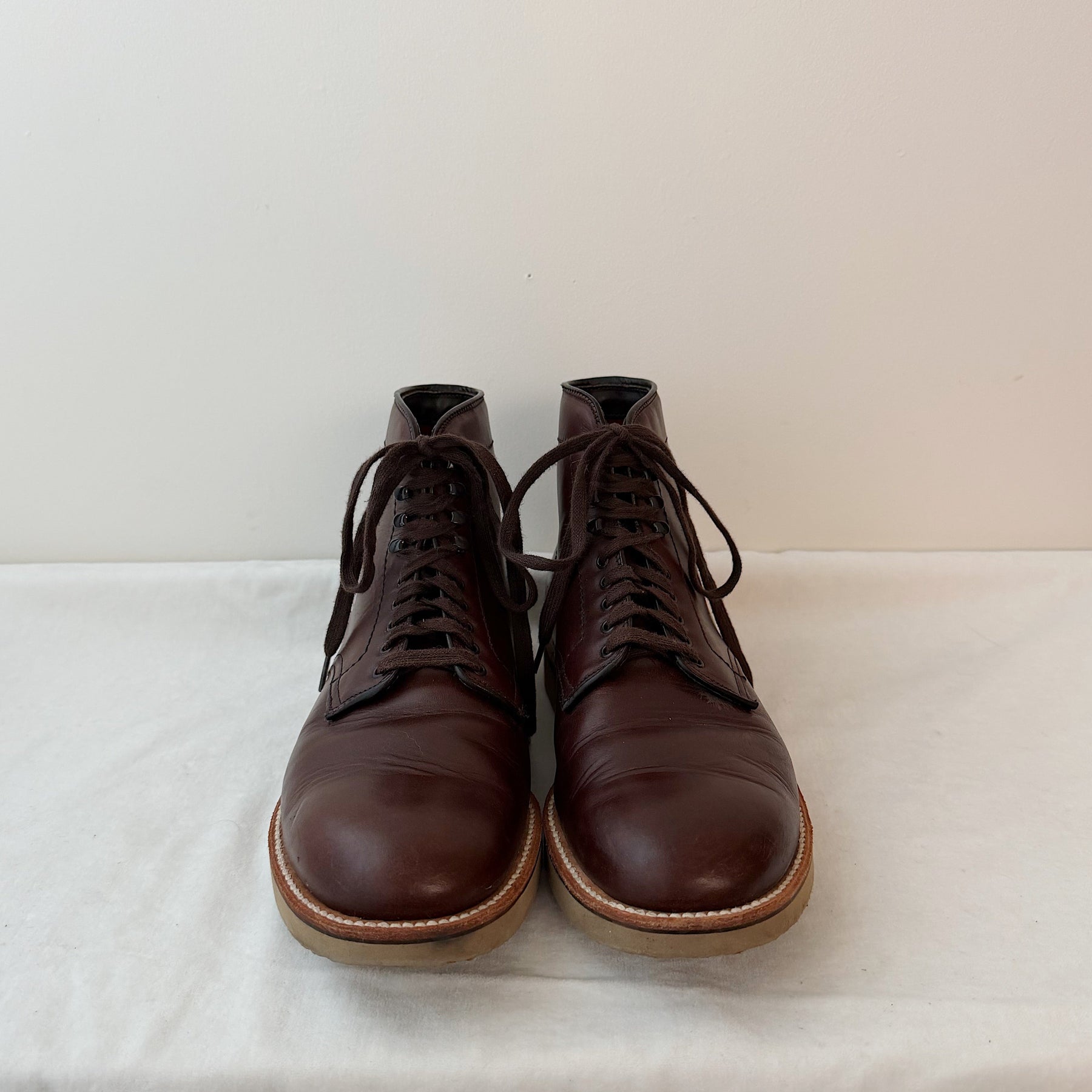 Alden x Snake Oil Provisions Pike Boot Brown Chromexcel PRE-OWNED/ FINAL SALE