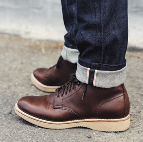 Alden x Snake Oil Provisions Pike Boot Brown Chromexcel PRE-OWNED/ FINAL SALE
