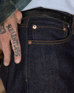 Aaron Levine New York 90's Washed Denim Jeans Rinse