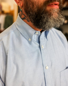 Aaron Levine New York Oxford Shirt Blue