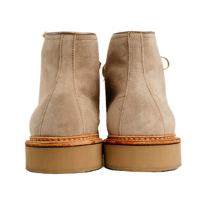 Alden x Snake Oil Provisions Lestat Plain Toe Boot Milkshake Suede