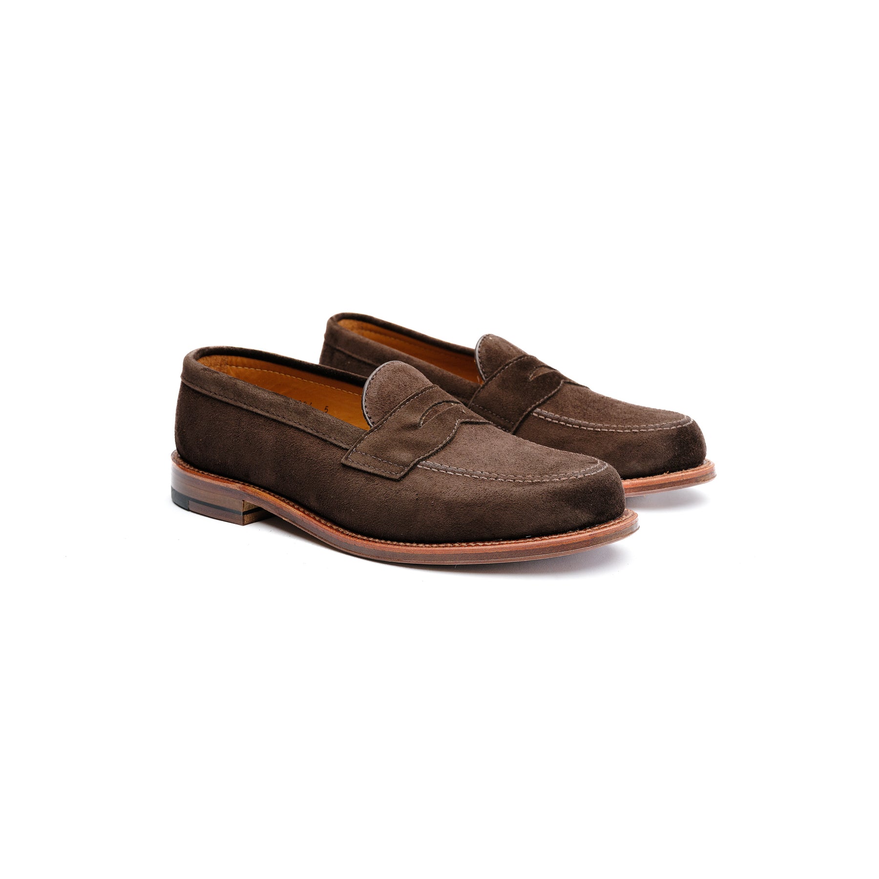 Alden 6176F Leisure Loafer Chocolate Suede