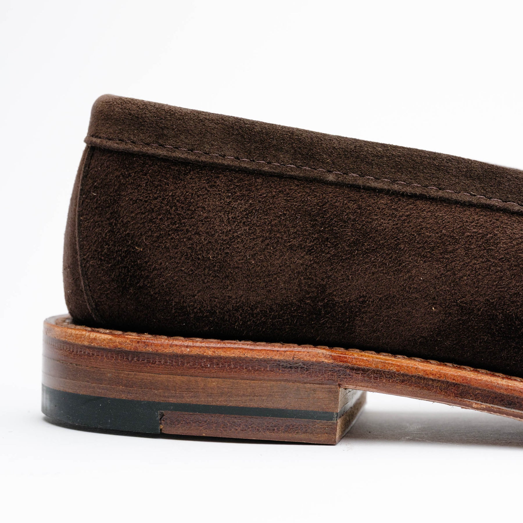 Alden 6176F Leisure Loafer Chocolate Suede
