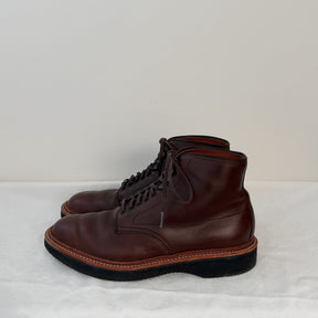 Alden x Snake Oil Provisions Figueroa Plain Toe Boot Brown Chromexcel PRE-OWNED/ FINAL SALE