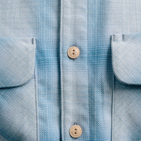 Rogue Territory Field Shirt Sky Blue Shadow Plaid FINAL SALE