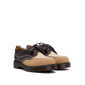 Dr. Martens Lowell Derby Oxford Dark Brown/ Tan Desert FINAL SALE