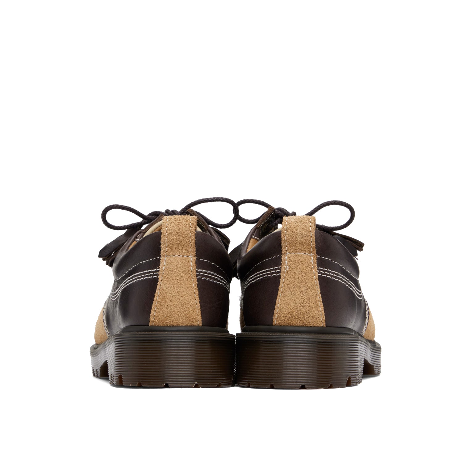 Dr. Martens Lowell Derby Oxford Dark Brown/ Tan Desert FINAL SALE