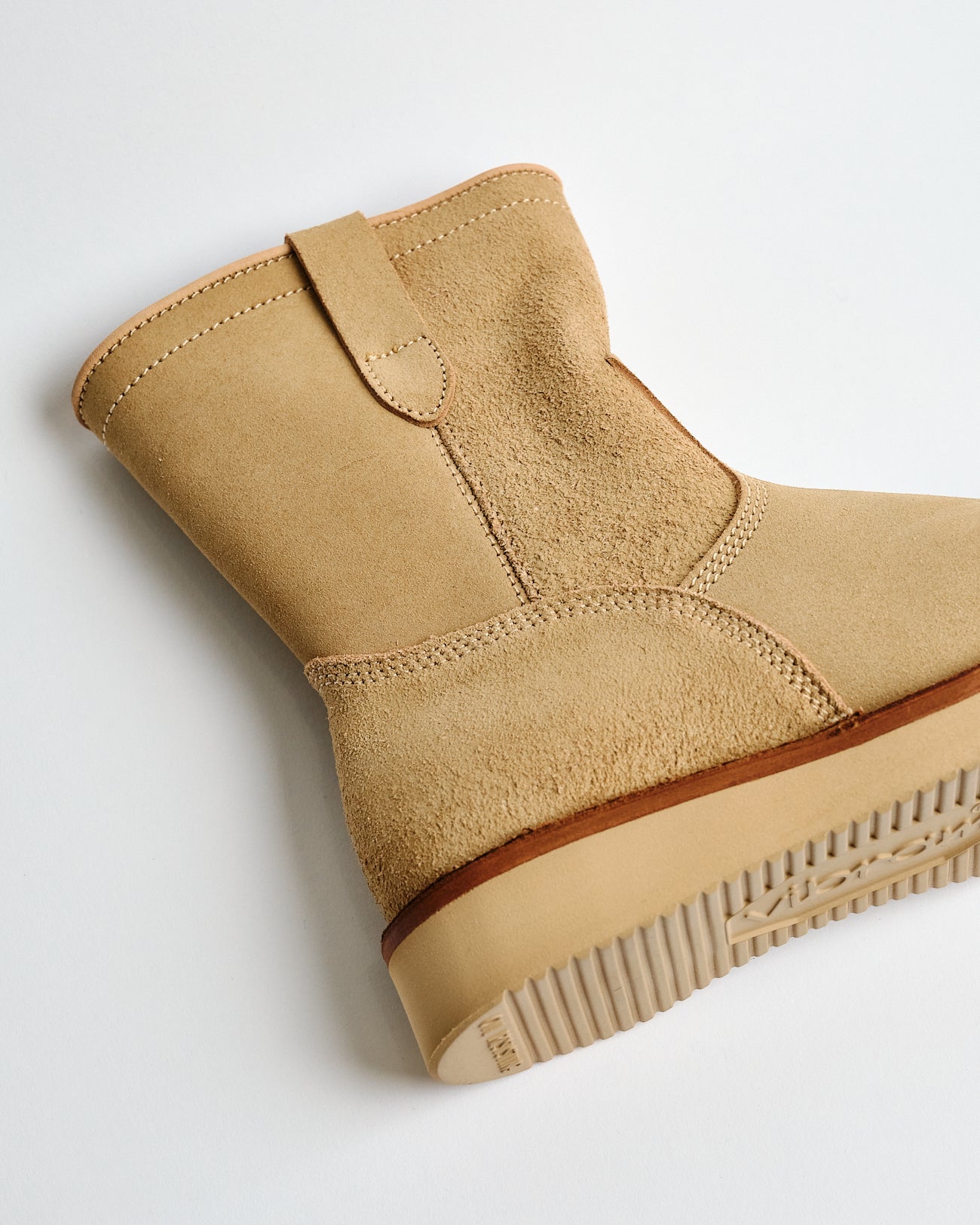 The Flat Head FN-FB-002 Suede Boots Beige