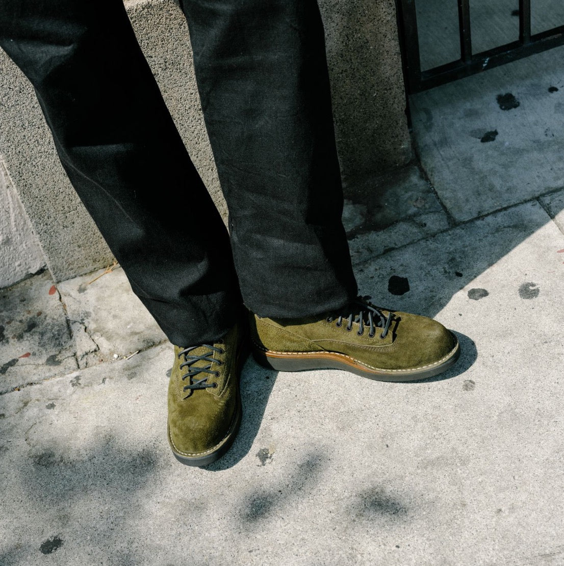 White's Boots x Snake Oil Provisions Big Shooter Moss Roughout