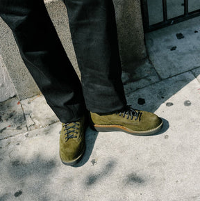 White's Boots x Snake Oil Provisions Big Shooter Moss Roughout