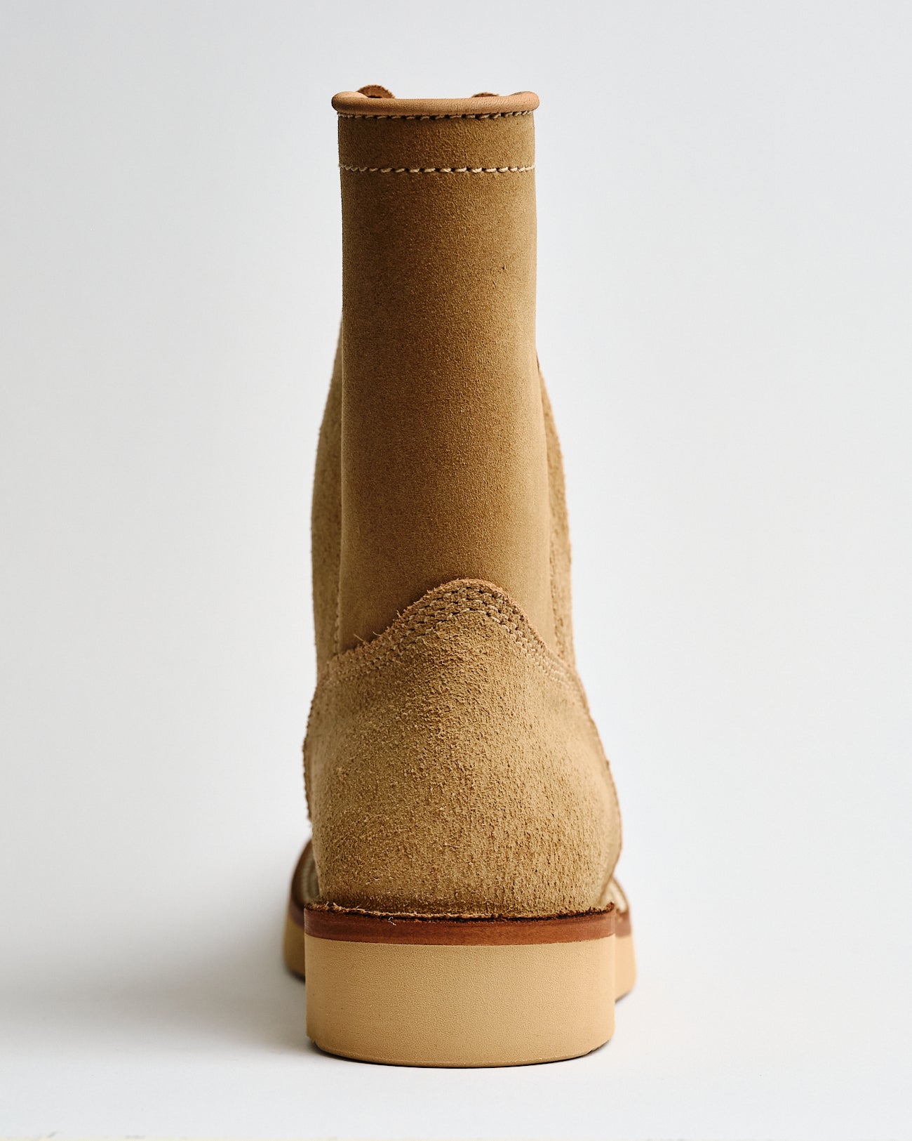 The Flat Head FN-FB-002 Suede Boots Beige