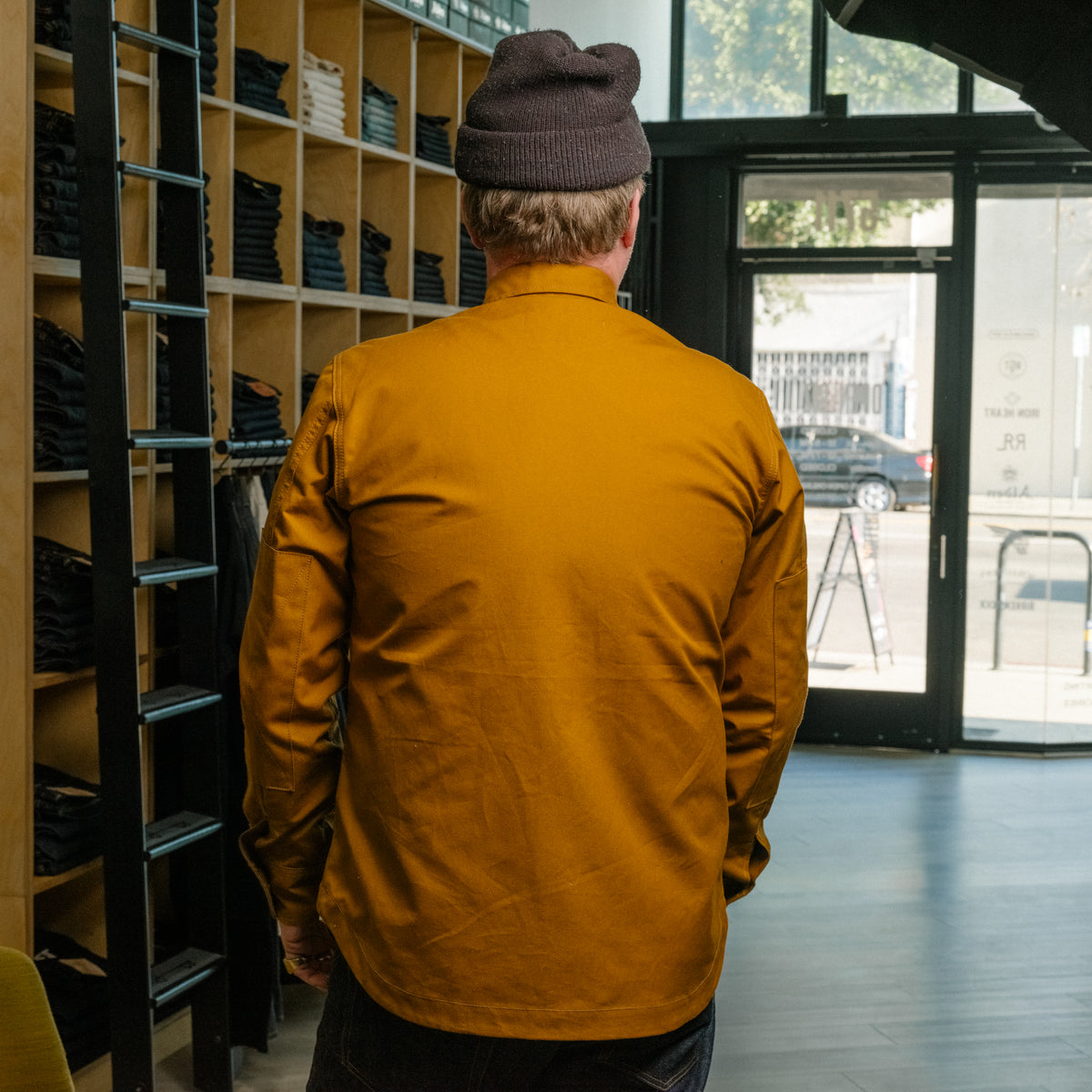 Rogue Territory Patrol Shirt Gold Dry Wax Canvas FINAL SALE
