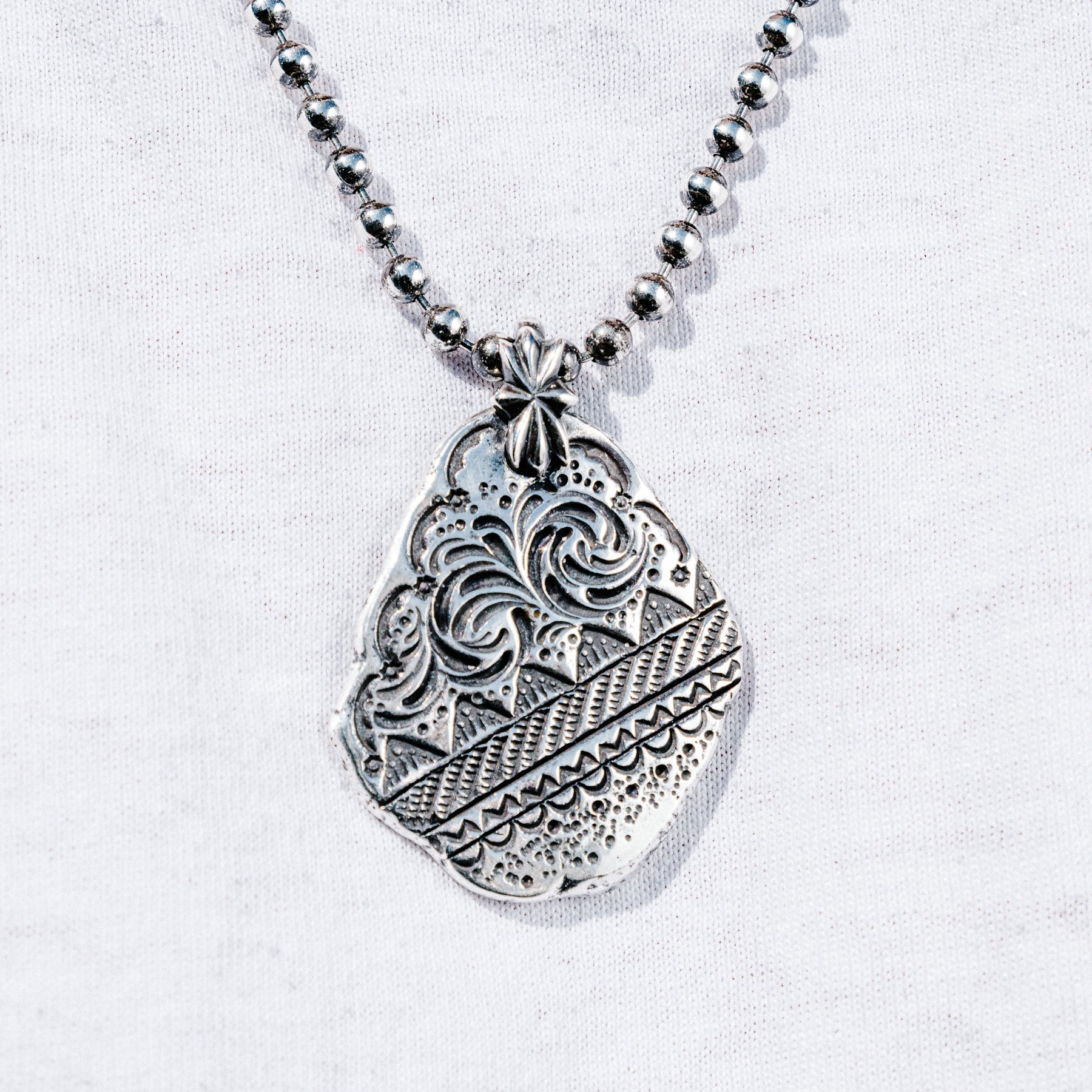 Mt. Hill Silver Sterling Silver Dog Tag Medium