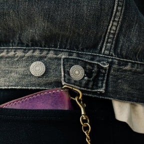 Full Count 2102BKHW Type 2 Black Denim Jacket Dartford