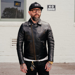 Double Helix Deviant Motorcycle Jacket Black Teacore PRE-ORDER DEPOSIT