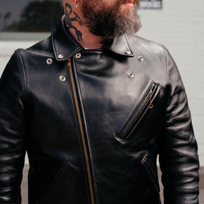 Double Helix Deviant Motorcycle Jacket Black Teacore PRE-ORDER DEPOSIT