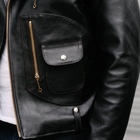 Double Helix Innovator Motorcycle Jacket Black Teacore | SPECIAL ORDER