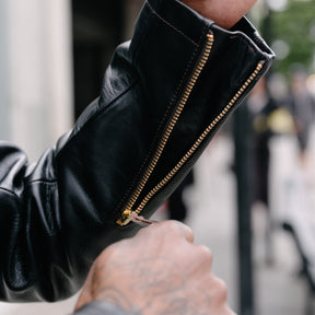 Double Helix Innovator Motorcycle Jacket Black Teacore