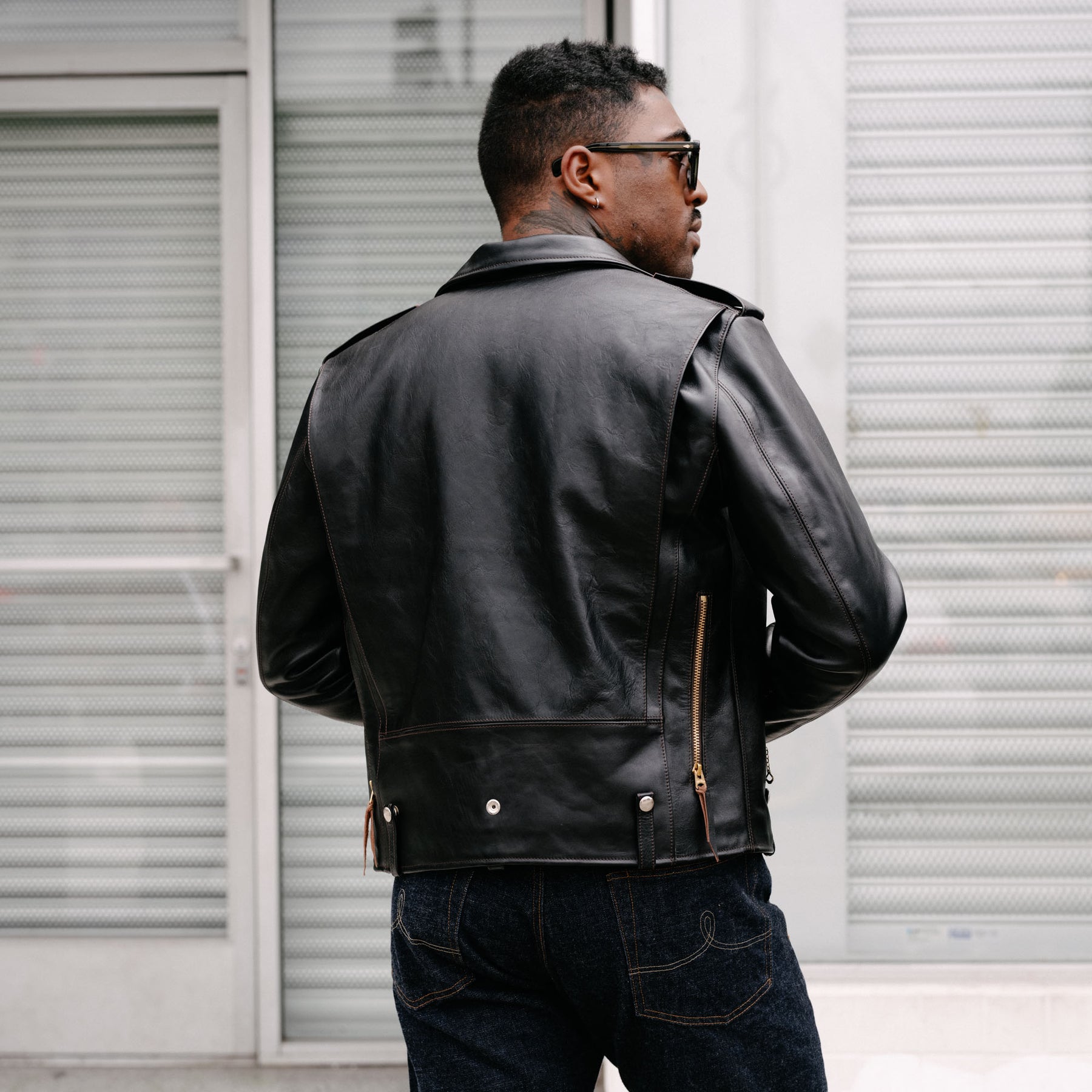 Double Helix Innovator Motorcycle Jacket Black Teacore