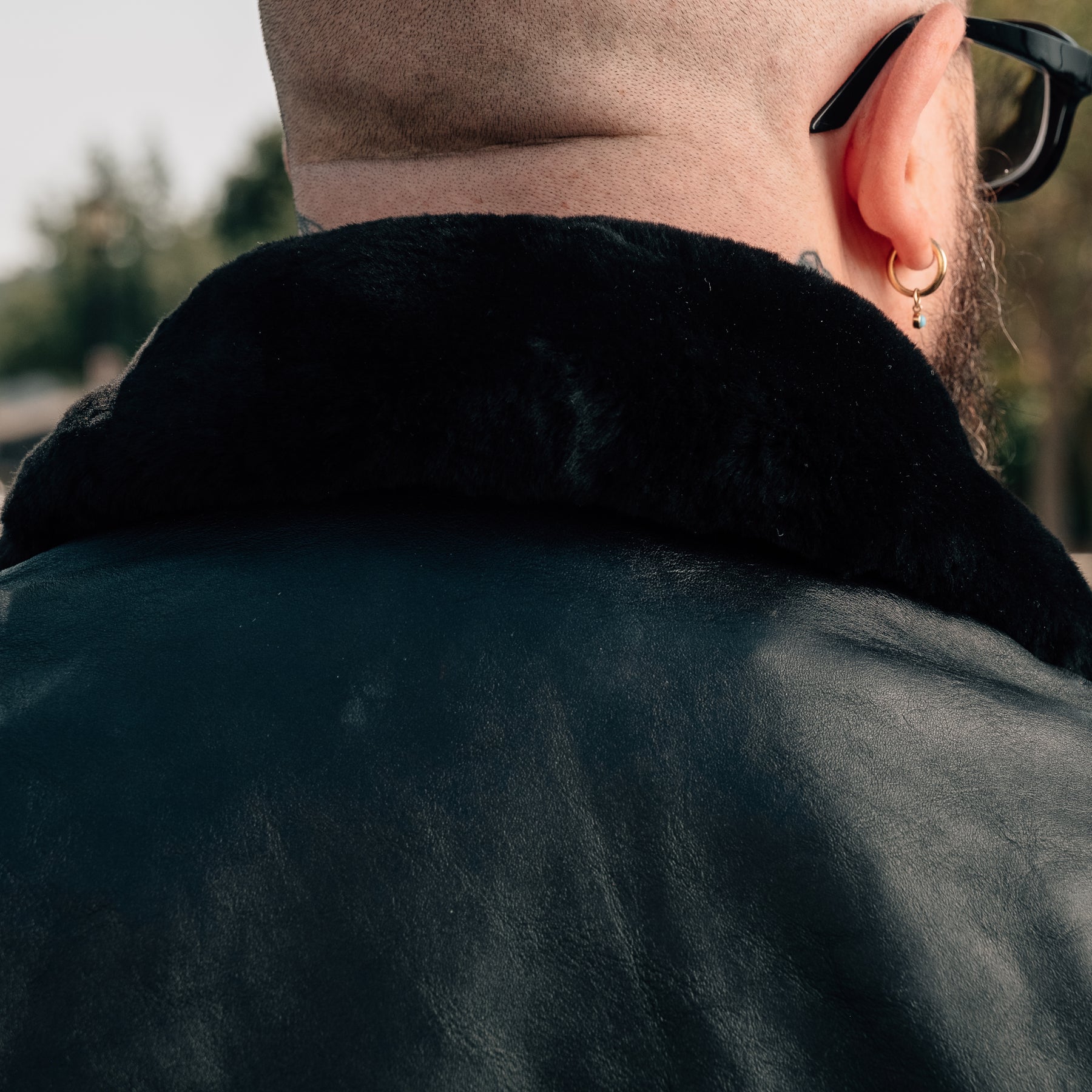 Double Helix x Snake Oil Provisions Virgil G-1 Flight Jacket Black Teacore