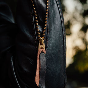 Double Helix x Snake Oil Provisions Deviant LAW Motorcycle Jacket Black