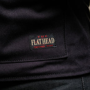 The Flat Head FN-OJ-CV003 Duck Vest Black PRE-OWNED/ FINAL SALE