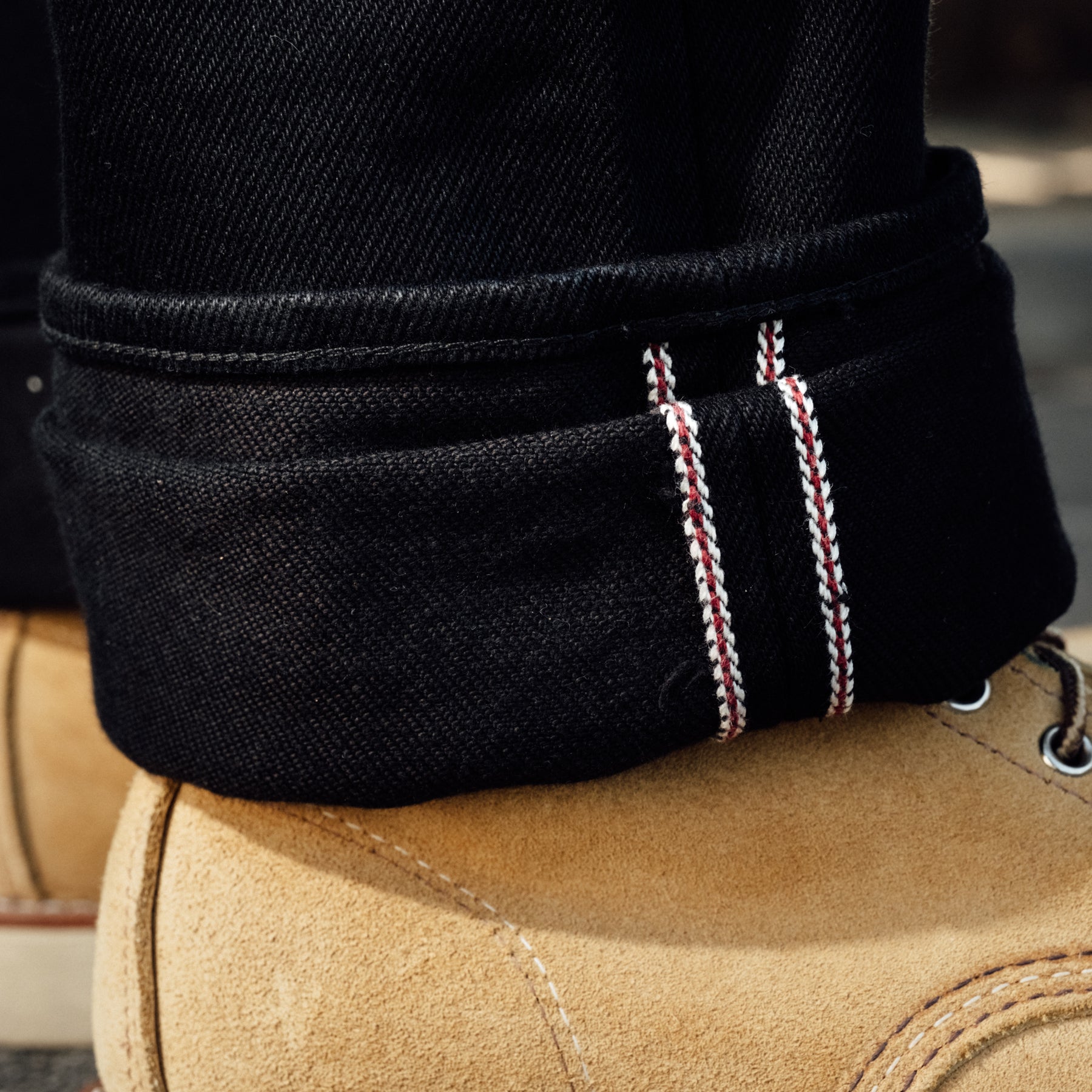 Iron Heart IH-666S-SBG 21oz Selvedge Denim Straight Cut Superblack Fades to Grey FINAL SALE